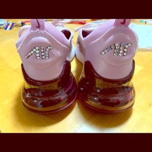 Nike Air Max 270 with bling size 6.5